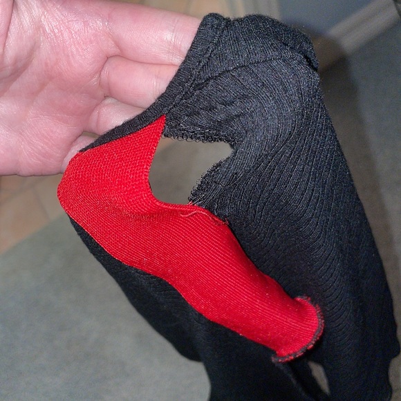 LF Emma & Sam black and Red stripe bodysuit - Picture 5 of 7